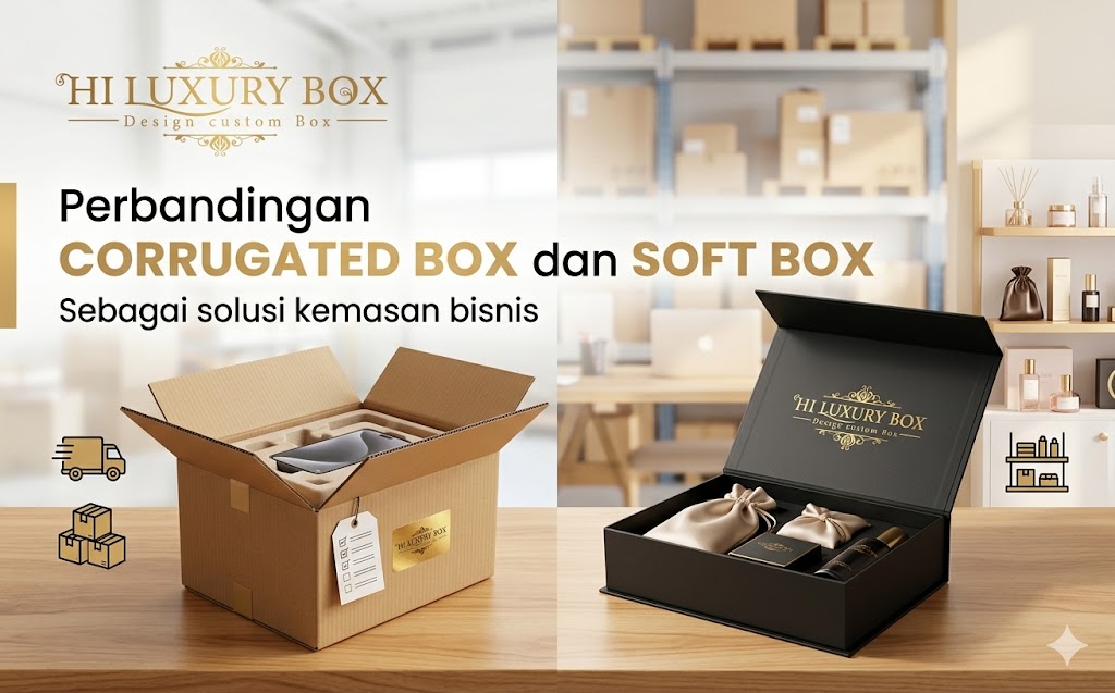 Perbandingan corrugated box dan soft box sebagai solusi kemasan bisnis