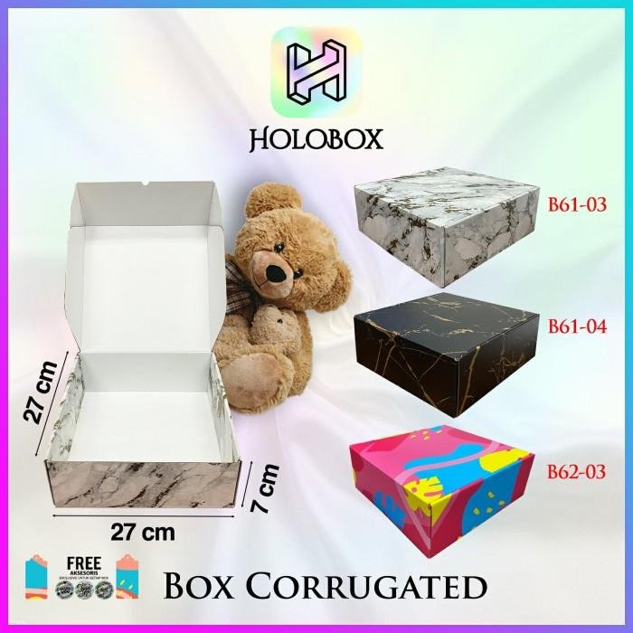 KOTAK KADO|KUE|PENYIMPANAN|SERBAGUNA|DUS|BOX|PACKAGING|B62 - Image 3