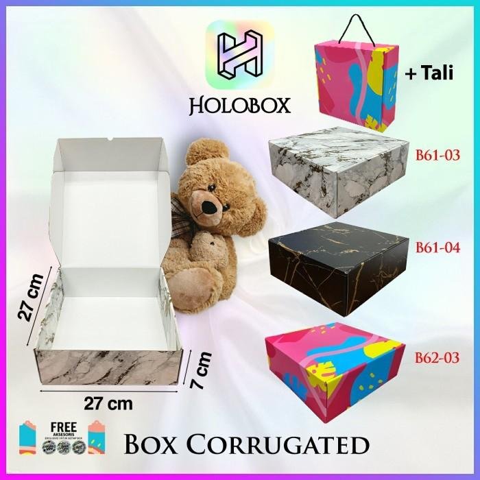 KOTAK KADO|KUE|PENYIMPANAN|SERBAGUNA|DUS|BOX|PACKAGING|B62 - Image 2