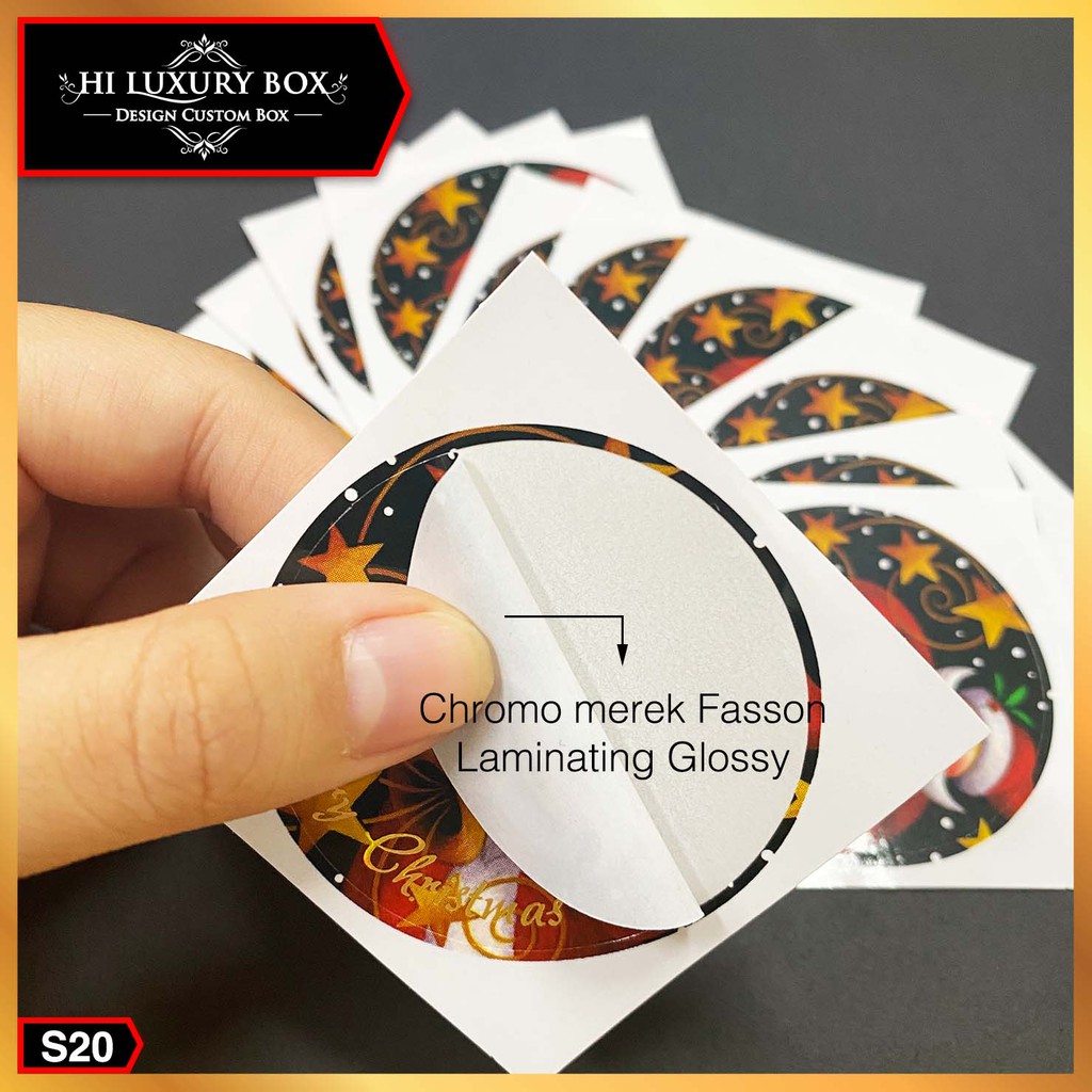 5x5 Sticker Merry Christmas - Image 4