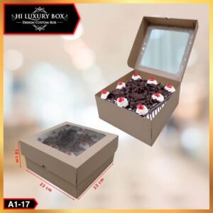 Kotak Kue | Dus Kue | Kotak serbaguna | Kraft | Murah | Kotak Kue Mika |A2-17