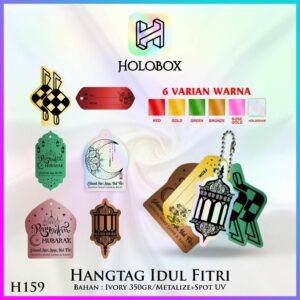Hangtag Idul Fitri Premium - Aksesoris Lebaran - H159 Set
