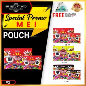 Pouch Murah Motif Burung Hantu