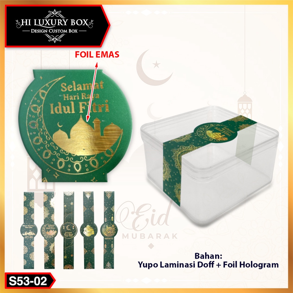 Label Sticker Lebaran Idul Fitri Murah Aksesoris Segel Packaging - Image 2