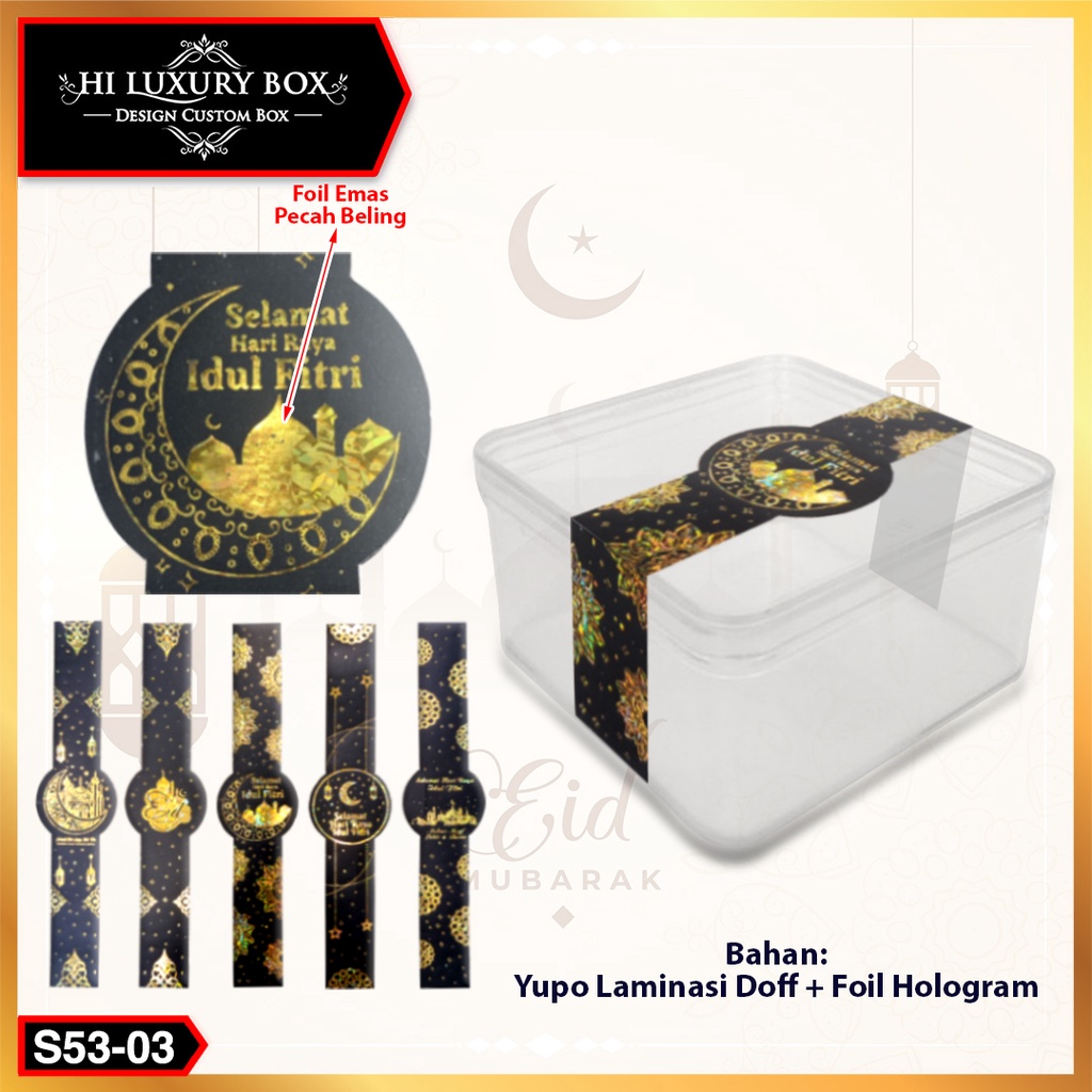 Label Sticker Lebaran Idul Fitri Murah Aksesoris Segel Packaging - Image 3