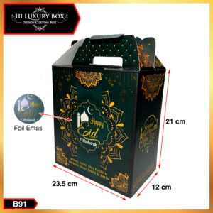 Box hampers/Box lebaran/Gable Box/Box Serbaguna - B91