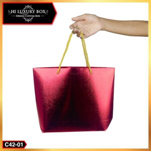 Paperbag/Souvenir/Metalize Hologram/Tas/Kotak Kado/Hadiah/Goddie Bag/C42