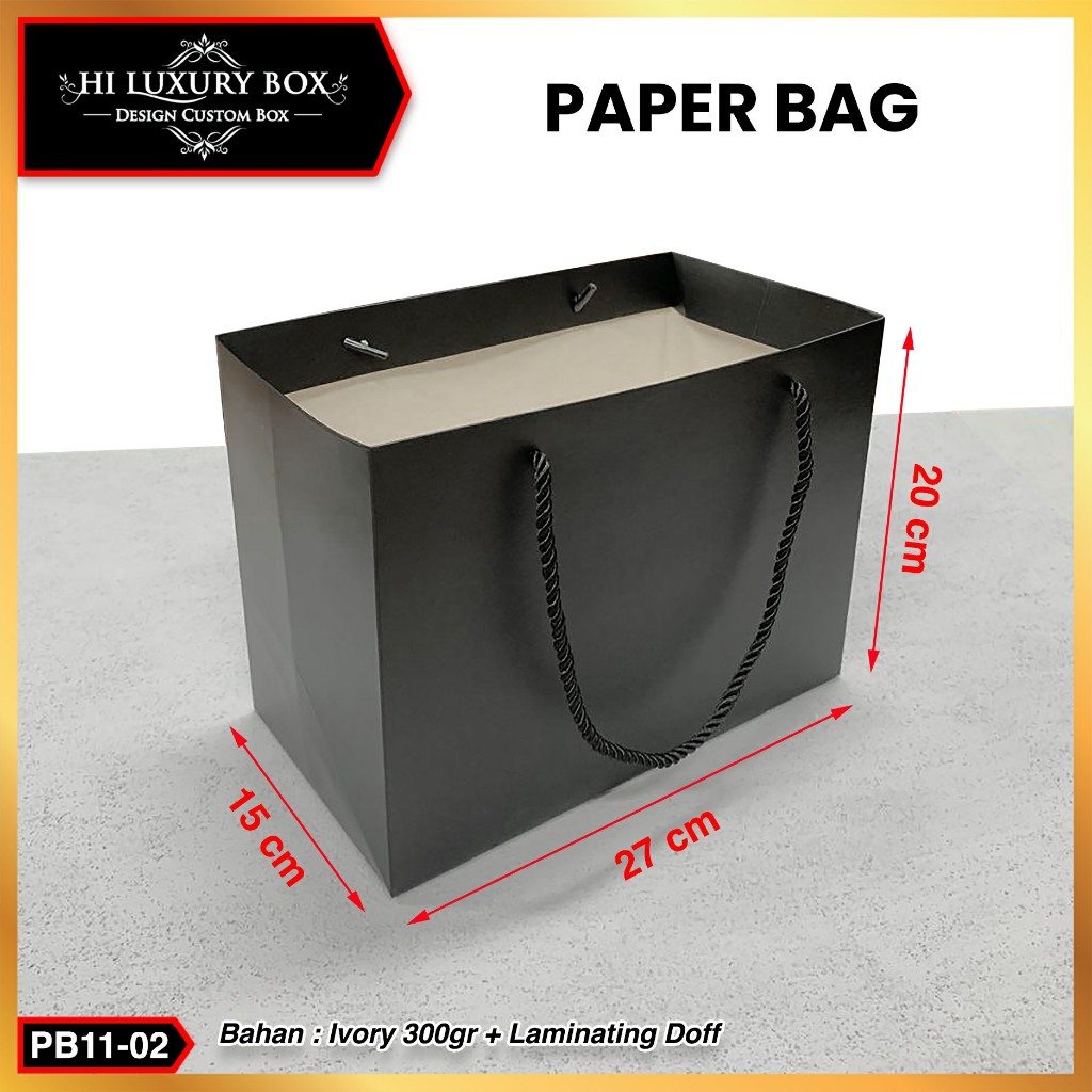 Paper Bag Hadiah Jumbo - Premium Gift Bag - Tas Kado Jinjing - PB11 - Image 2