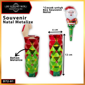 Box Natal / Kotak Kado Christmas /Souvenir Natal / D72