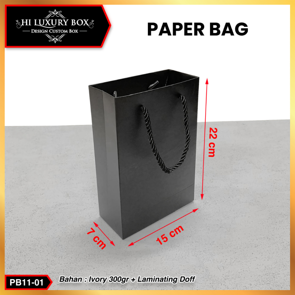 Paper Bag Hadiah Jumbo - Premium Gift Bag - Tas Kado Jinjing - PB11