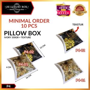 Pillow Box Packaging Souvenir Murah Serbaguna P4