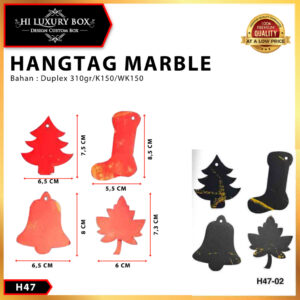 Hangtag Marble H47