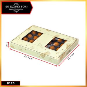 Box Nastar 24 Pcs Premium QualityDus Kue Nastar Coklat & Cake