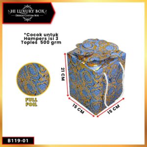Clover Box Flower Brown