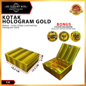 Kotak Kado,Kotak Hadiah,Dompet,Box Hologram,Giftbox C6