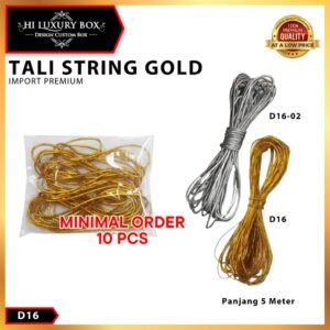 Tali Emas Karet Premium Import