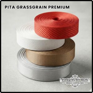 Pita Grosgrain Kado 1 Inch 2.5 cm Panjang 20 Meter D80 Satin Ribbon untuk Kado dan Bucket