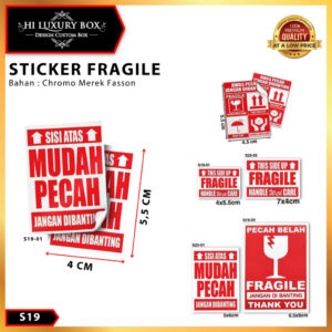 Murah  Handle With Care 4x5,5
