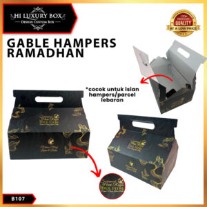 Box Hampers/Box Lebaran/Gable Box/Kue Kering/ B107