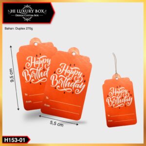 Hangtag Ulang Tahun H153