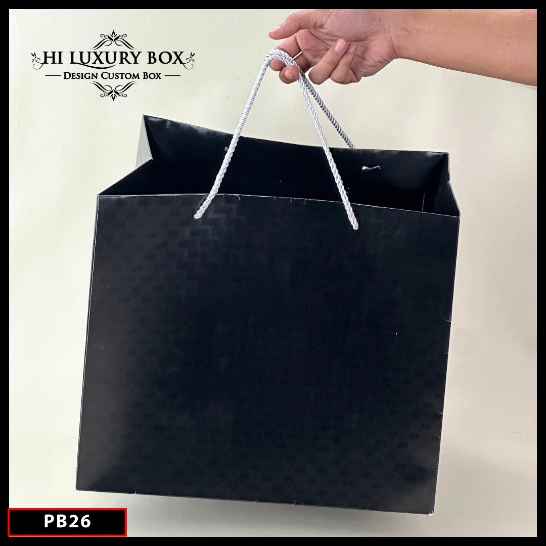 Paper Bag Hadiah Jumbo/ Premium Gift Bag/ Tas Kado Jinjing/ Chemical Embos/ 35x30x30/ PB26 - Image 3