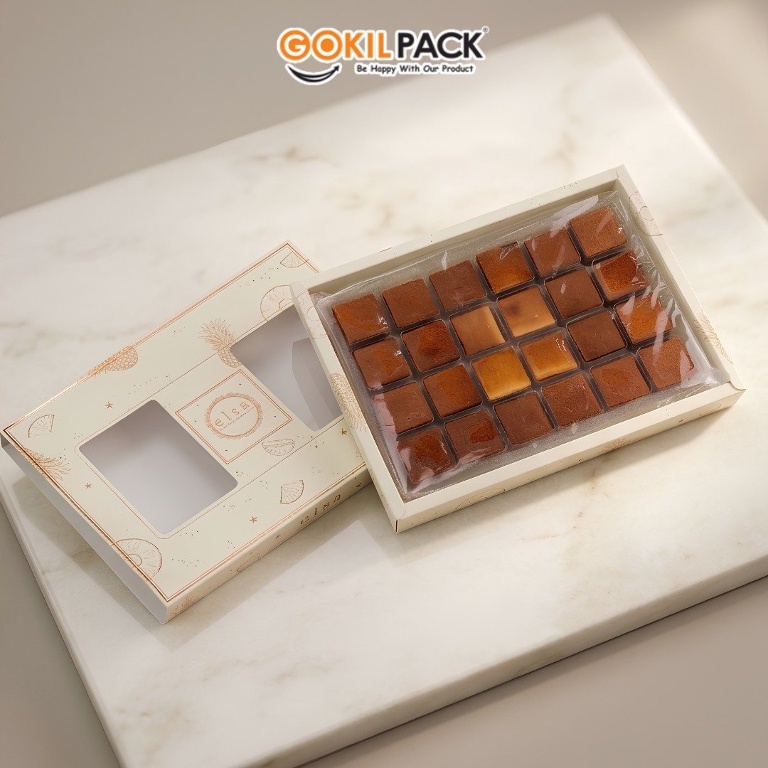 Box Kue | kue lapis legit | Premium Quality|Pembungkus Kado| 24 PCS | D82 - Image 5