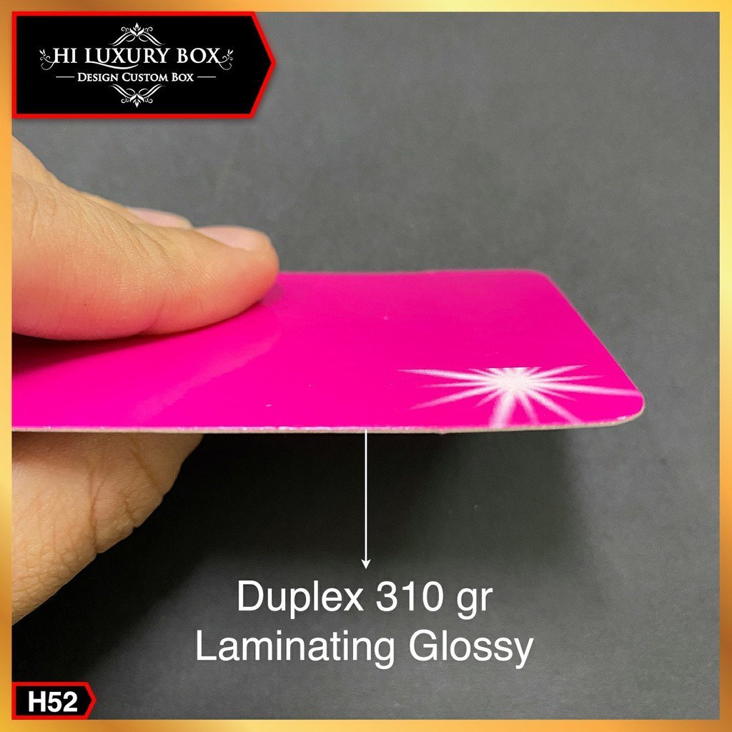 Hangtag Pink | Hangtag Serbaguna | Duplex | 5x8.5 Hangtag Murah - Image 3