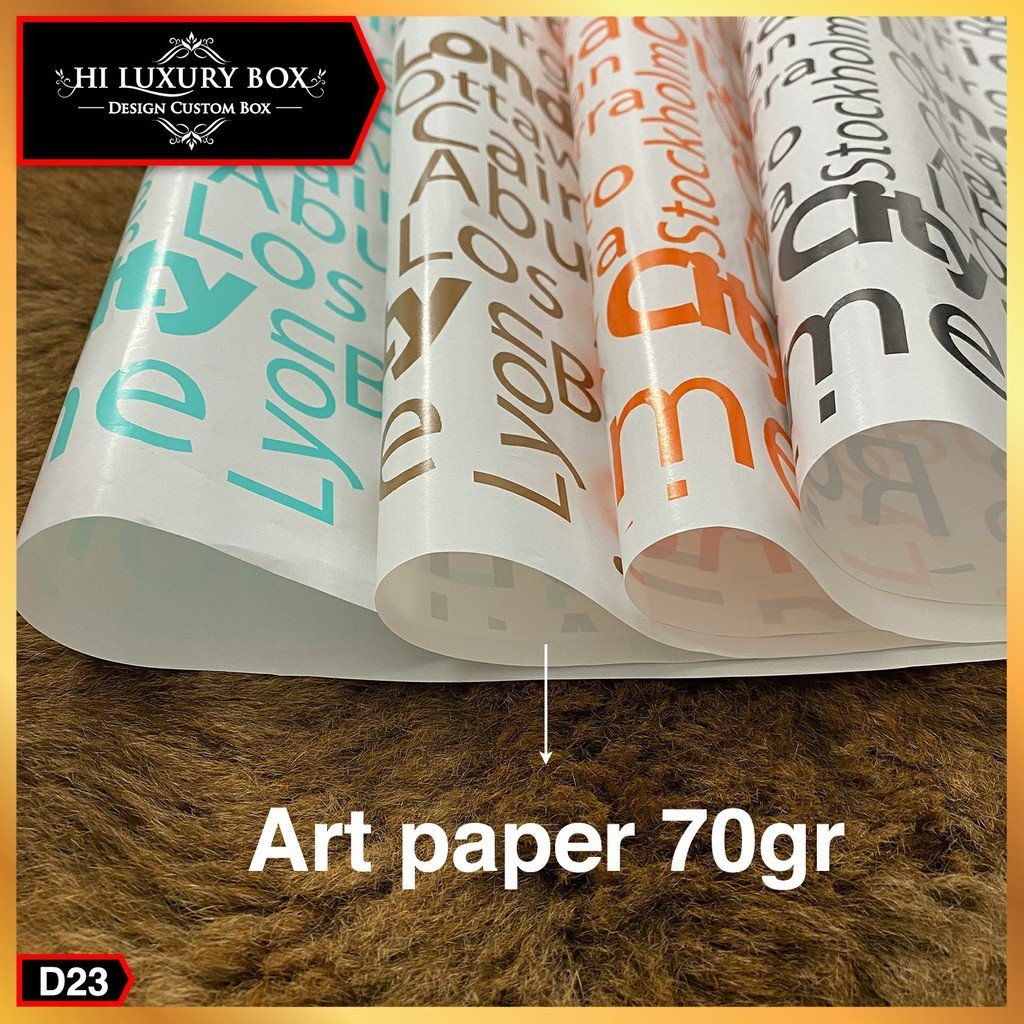 Kertas Kado|Wrapping Paper|Kertas Packing|Kertas Kado Murah| - D23 - Image 7