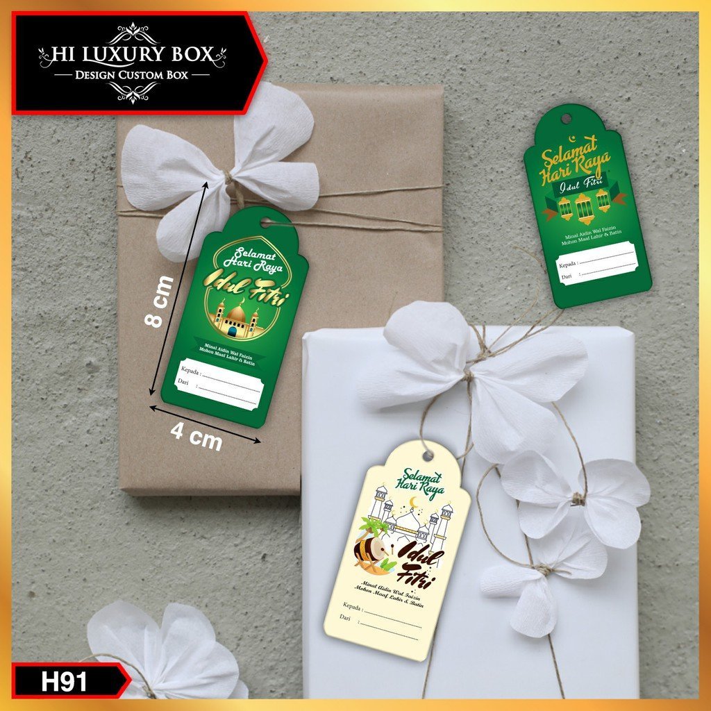 Hangtag|Hangtag Murah|Hangtag Hari Raya|Hangtag Idul Fitri|H91 - Image 5