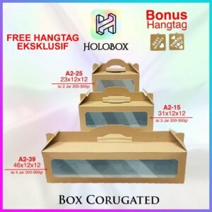 KOTAK TOPLES|KUE|PACKAGING|BOX|DUS|500 ML|JAR|HAMPERS|GABLE|