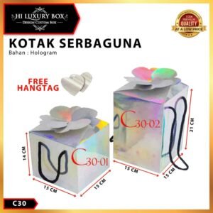 Kotak Kue|Cake|Dus|Hampers|Box|Packaging|Gift|Toples|500GR|C30