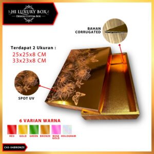 Box Premium-box hologram-kotak kado-Box HampersC44