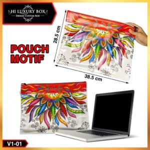 Pouch Murah Motif Burung Hantu| Pouch Cantik | Tas Laptop