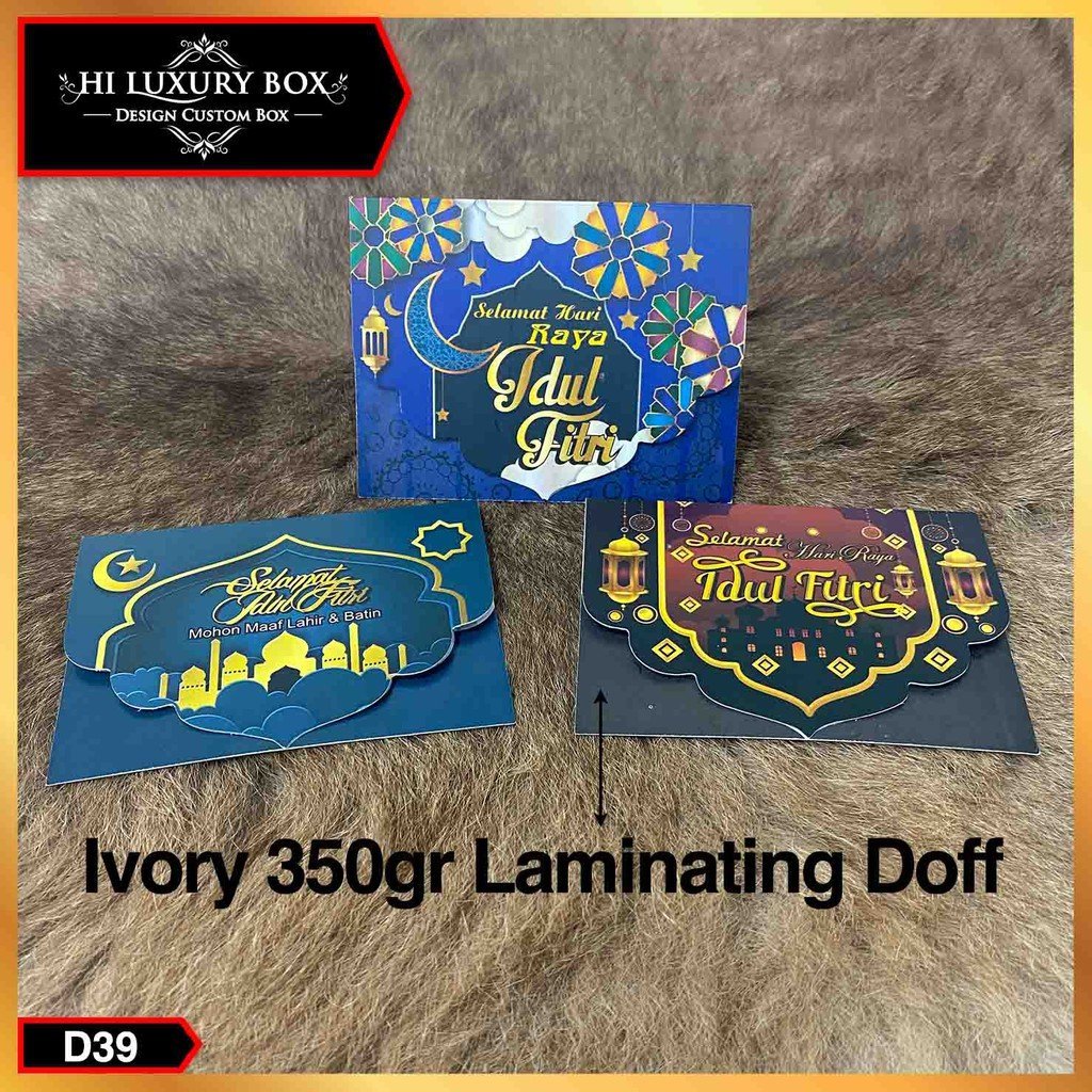 Kartu ucapan lebaran|Kartu ucapan|Gift card|Kartu lebaran|D39 - All Variant - Image 5