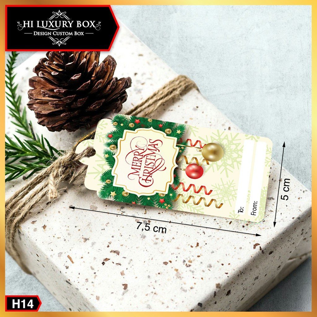 Hangtag Natal/Hangtag Merry Christmas/Aksesoris Natal/Hiasan NatalH142 - Image 6