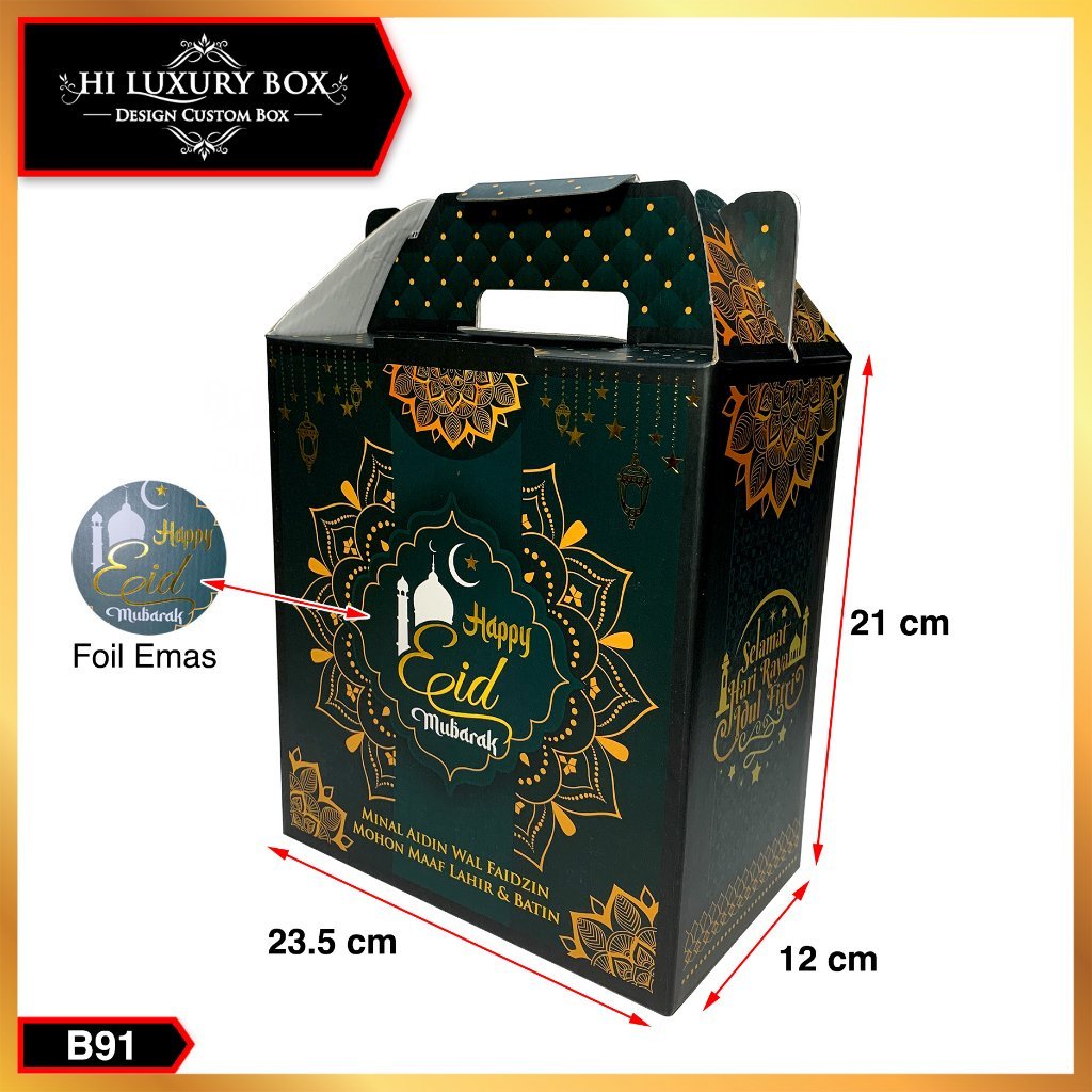 Box hampers/Box lebaran/Gable Box/Box Serbaguna - B91 - Image 2