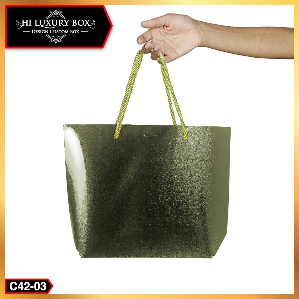 Paperbag/Souvenir/Metalize Hologram/Tas/Kotak Kado/Hadiah/Goddie Bag/C42 - Image 4