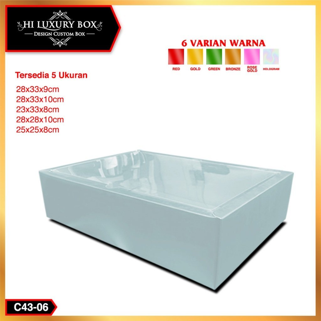 Box mika-box hologram-kotak kado-Box Hampers-C43 - Image 7