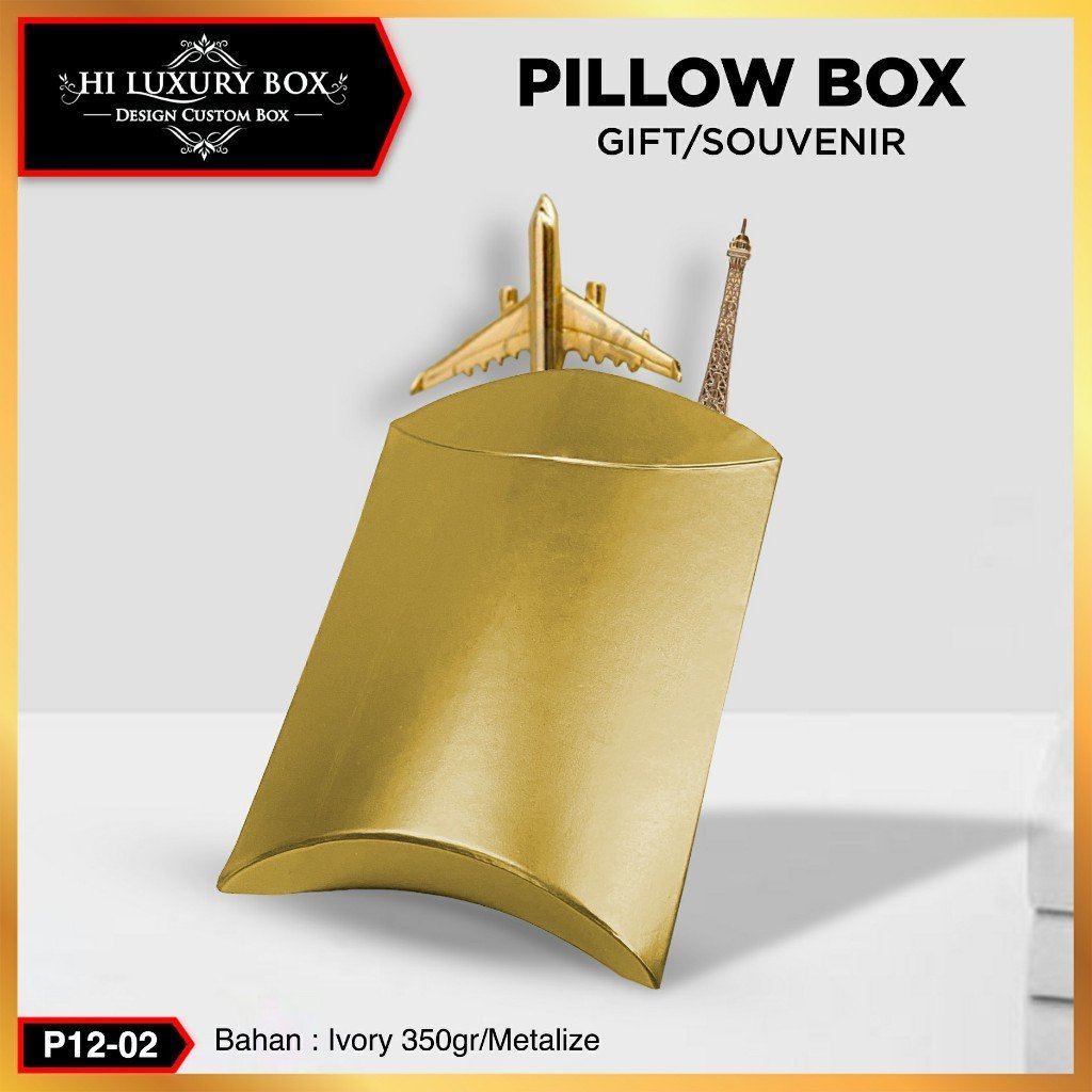 Pillow box - Kotak souvenir - Gift box ulang tahun anak P12 - Image 4