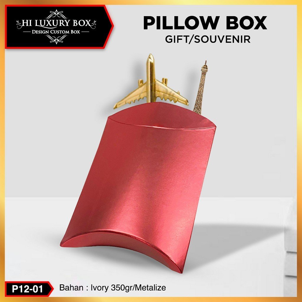 Pillow box - Kotak souvenir - Gift box ulang tahun anak P12 - Image 3