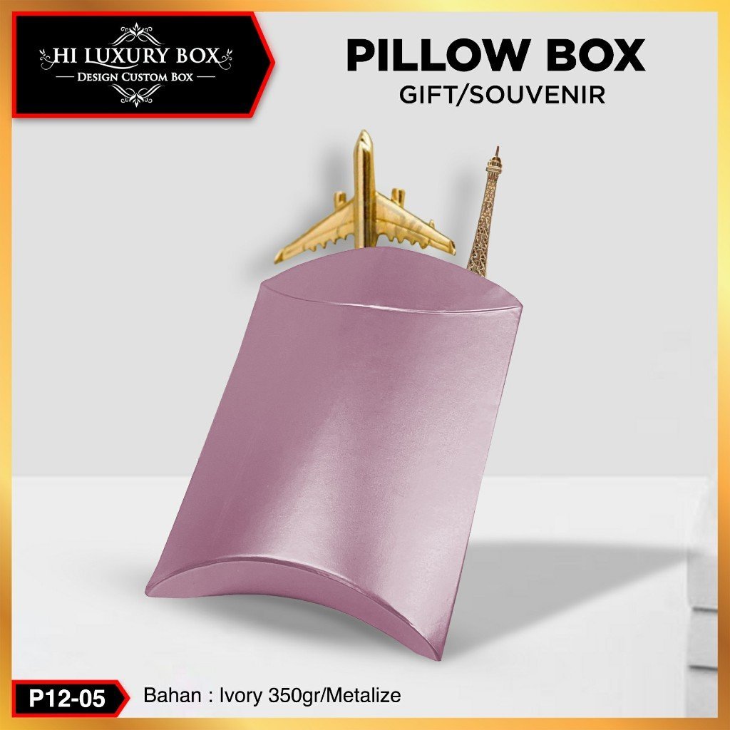 Pillow box - Kotak souvenir - Gift box ulang tahun anak P12 - Image 7