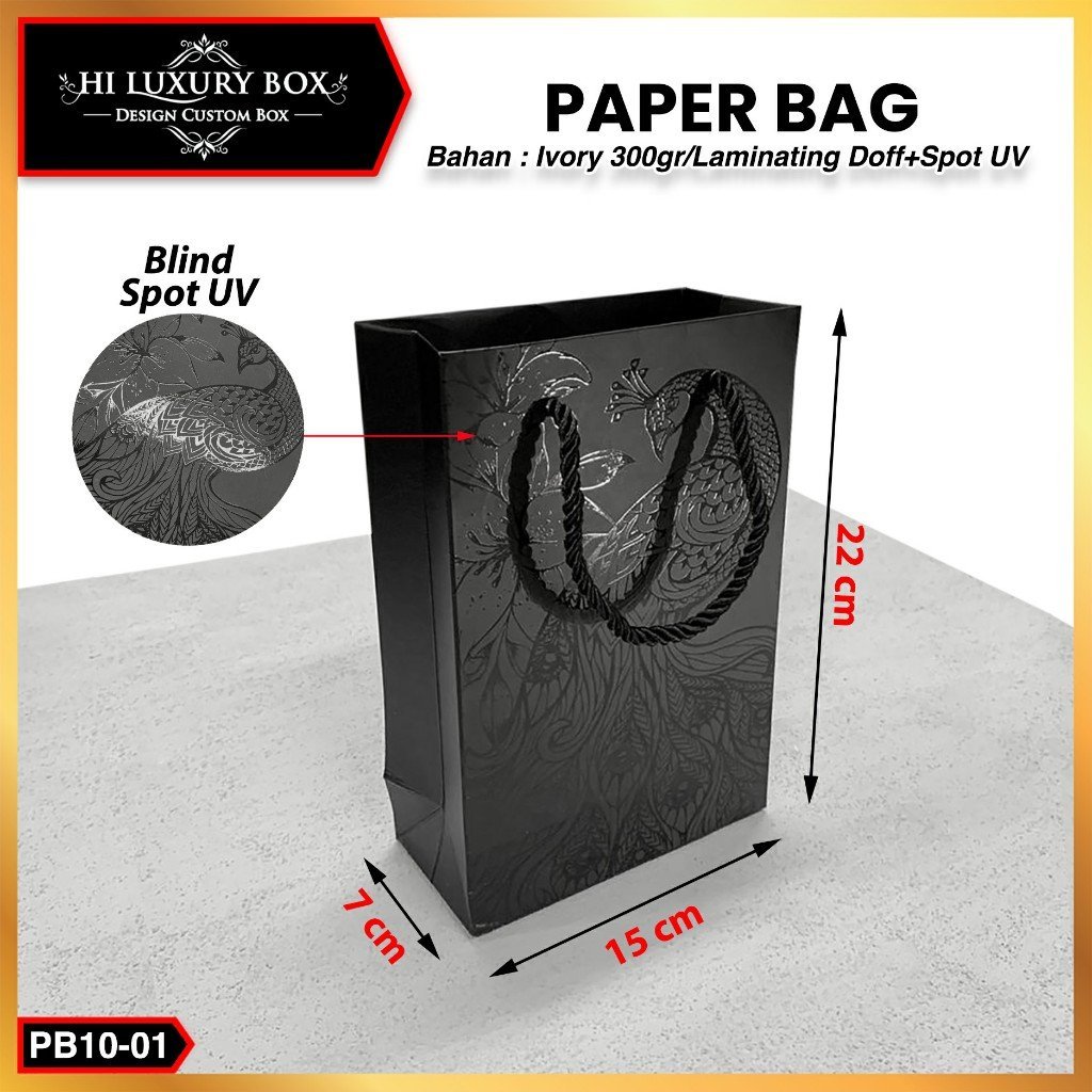 Paper Bag Hadiah Jumbo - Premium Gift Bag - Tas Kado Jinjing - PB10 - Image 2