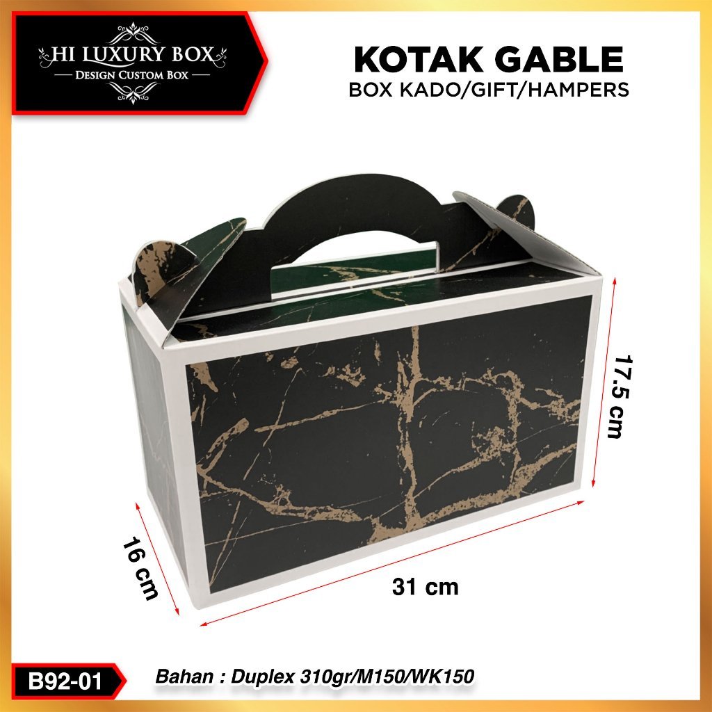 Box Hampers- Kotak Kue-Toples Tabung-Box serbaguna- B92 - Image 2