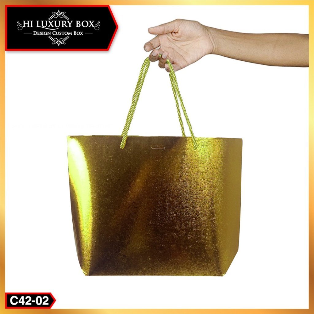 Paperbag/Souvenir/Metalize Hologram/Tas/Kotak Kado/Hadiah/Goddie Bag/C42 - Image 3