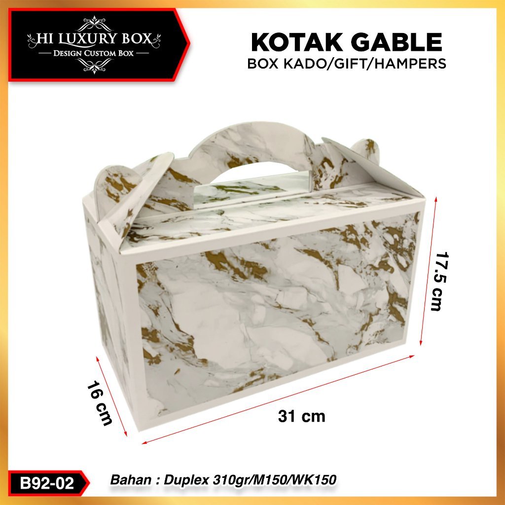 Box Hampers- Kotak Kue-Toples Tabung-Box serbaguna- B92 - Image 3