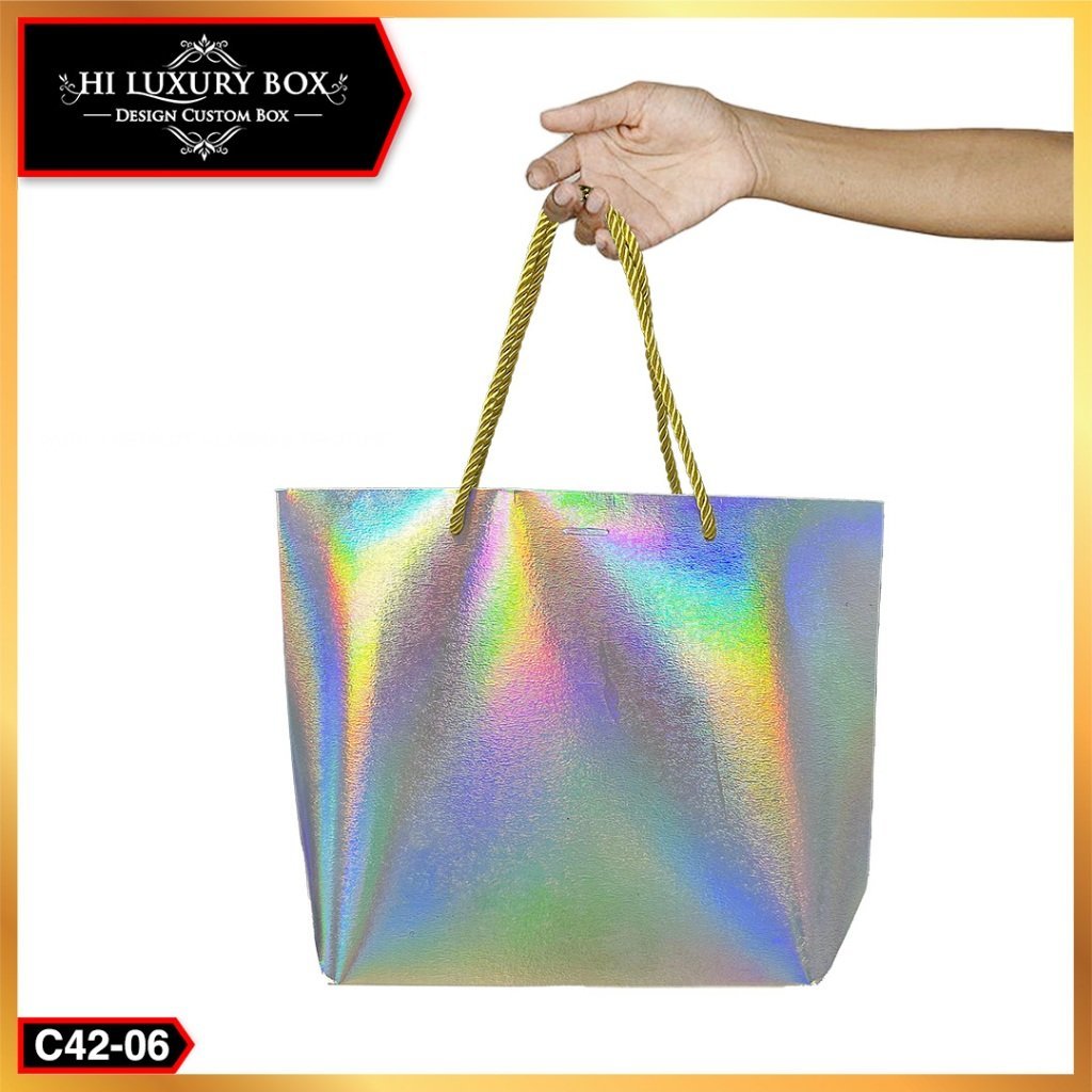 Paperbag/Souvenir/Metalize Hologram/Tas/Kotak Kado/Hadiah/Goddie Bag/C42 - Image 7