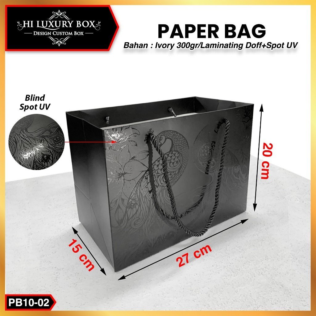 Paper Bag Hadiah Jumbo - Premium Gift Bag - Tas Kado Jinjing - PB10 - Image 3
