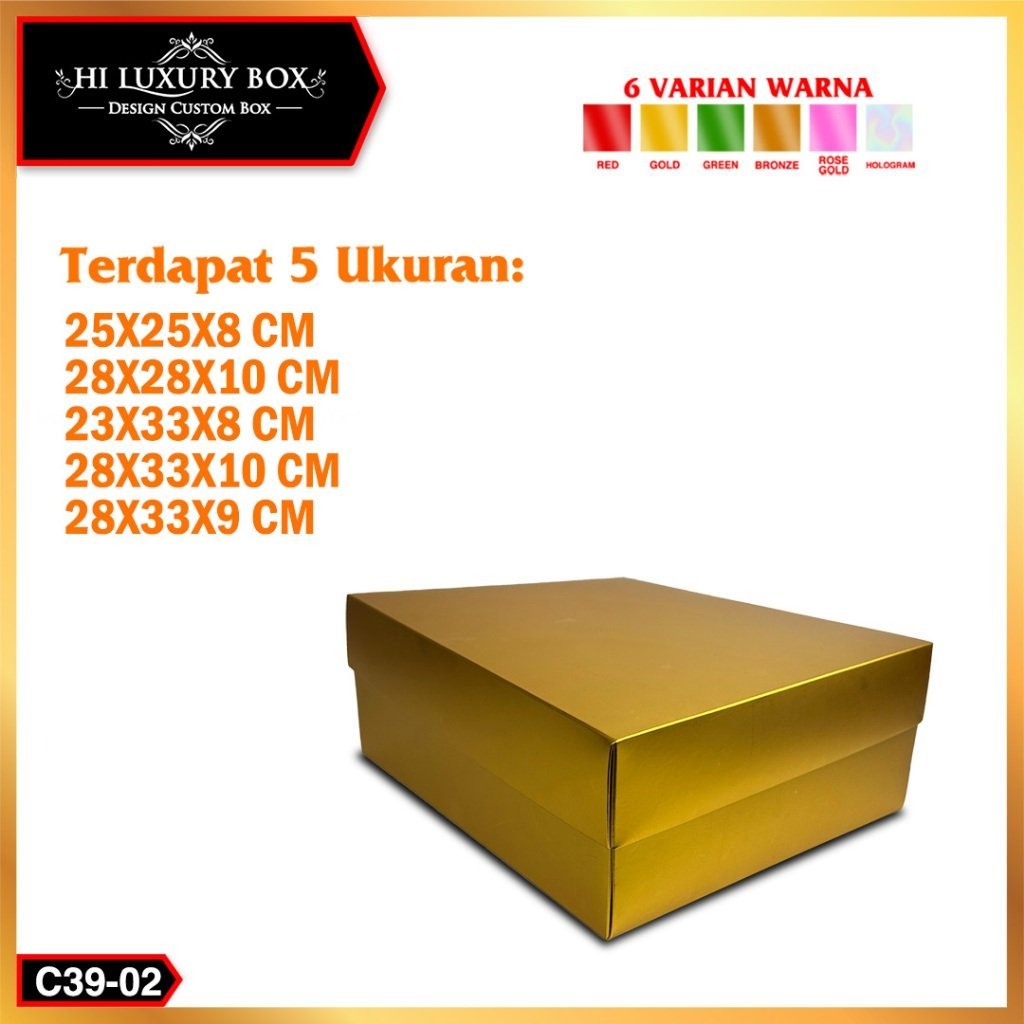 Kotak kado/Box hologram/Box Hampers/Giftbox/Box Premium|C39 - Image 3