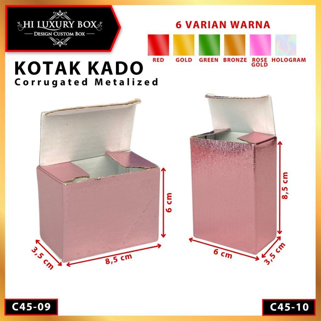Kotak Souvenir -Box Hologram - Kotak Kado - Bros- C45 - Image 6