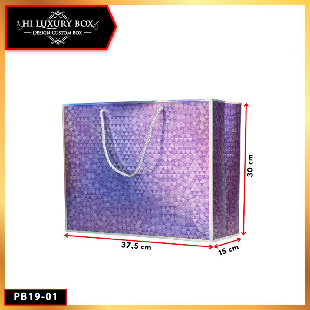 Paper Bag Hadiah Jumbo Premium Gift Bag Tas Kado Jinjing Metalize PB19 - Image 2